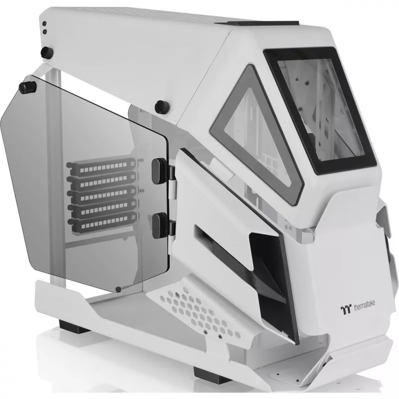 Caja de PC Thermaltake AH T200 Snow Micro Tower blanca