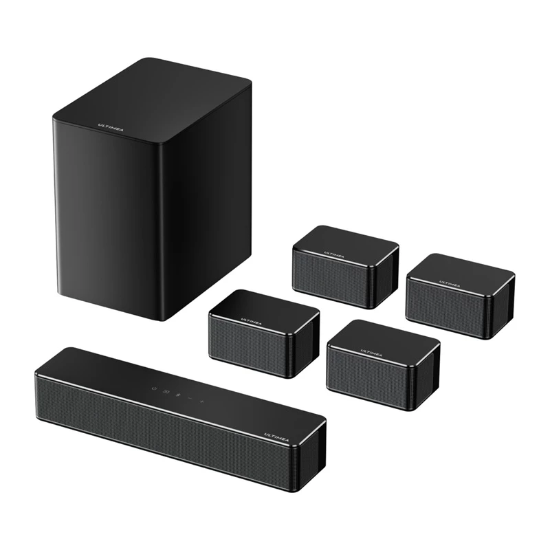 Barra de sonido Ultimea Poseidon D70 — sistema de cine en casa compacto, modelo UC00Q