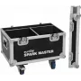 Flightcase Roadinger para 2x Spark Master con ruedas – maletín protector