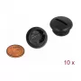 Tapa de tubo DeLOCK 60230 negra nailon