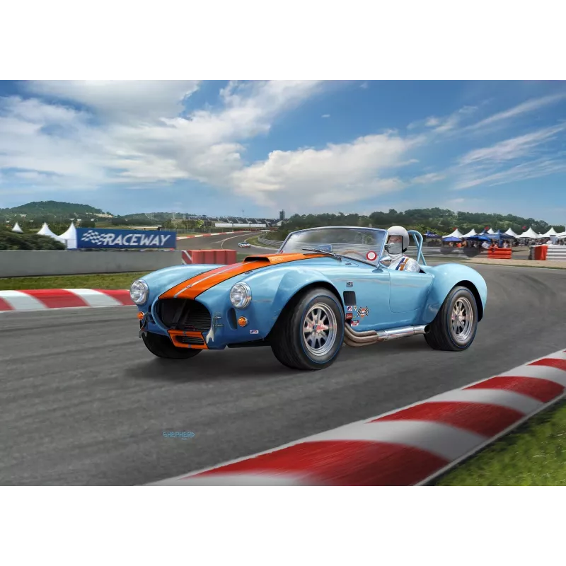Coche de plástico a escala 65 Shelby Cobra 427 1/24