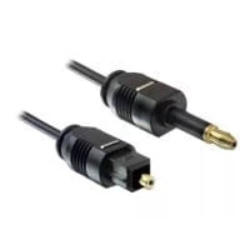 Cable de audio Toslink DeLOCK 82876 2m Mini-TOSLINK negro