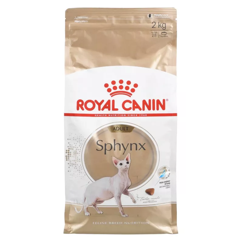 Royal Canin Sphynx Adult comida seca para gatos, 2 kg