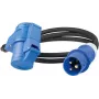 Cable de extensión AS Schwabe 61482, 1,5 m, 16 A, cable de conexión a red