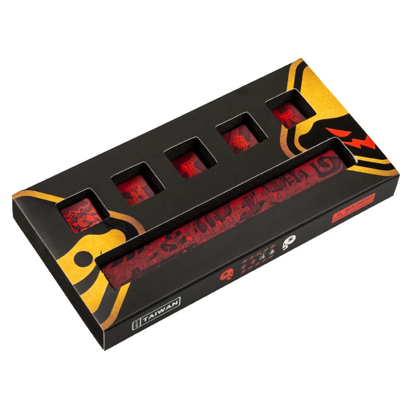 Set de keycaps Traitors Hundun PBT Dye-Sub 5 caras TRDHU6124