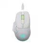Ratón inalámbrico DEFENDER Stix GM-009 RF — óptico 3200 DPI, 6 botones, ambidiestro, USB RF, a pilas, blanco