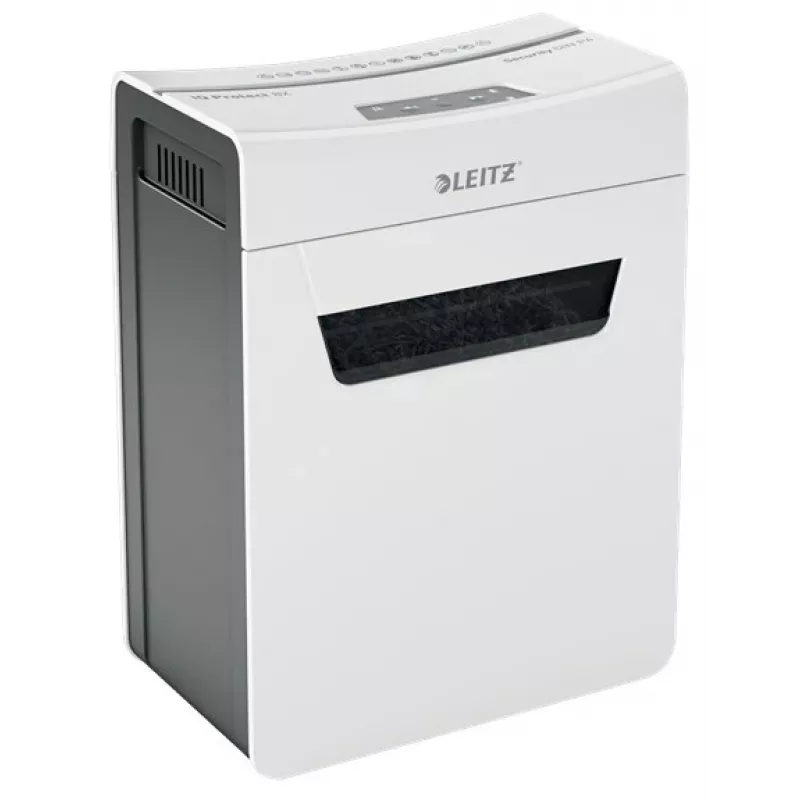 Destructora de documentos Leitz IQ Protect Premium 8X P4, 4 x 40 mm, 14 L, 125 hojas, 55 dB, táctil, 8 hojas