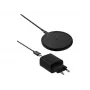 Cargador inalámbrico Belkin WIA012KQBK 15W con fuente de alimentación de 20W, negro