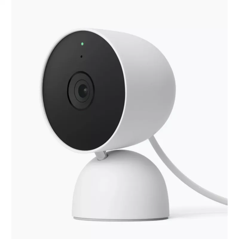 Google Nest Cam - cámara de vigilancia de red - para interiores - color (día/noche)