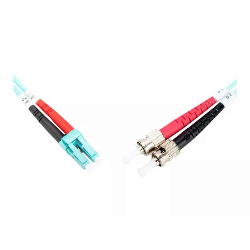 Cable de parcheo de fibra óptica Digitus OM3 LC/SC 1 m