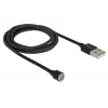 Cable USB DeLOCK 85724 USB 2.0 1,1 m negro
