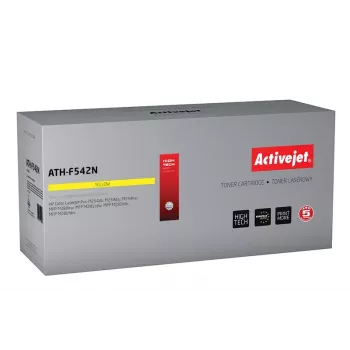 Activejet ATH-F542N Tóner (Recambio para HP 203A HP203A CF542A CRG 054 CRG054; Supreme; 1300 páginas; amarillo)