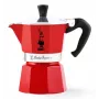 Bialetti Moka Express 1TZ cafetera moka, 1 taza (50 ml), roja