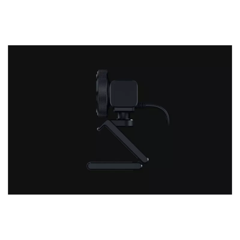 Webcam Razer Kiyo V2 X, 1440p @ 60 FPS, enfoque automático, gran angular - negra