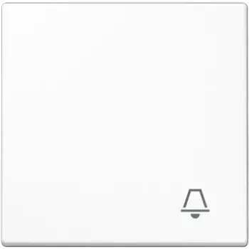 Interruptor de pared JUNG LS 990 K WW – diseño modular de tecla basculante, superficie blanca brillante
