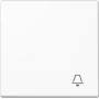 Interruptor de pared JUNG LS 990 K WW – diseño modular de tecla basculante, superficie blanca brillante