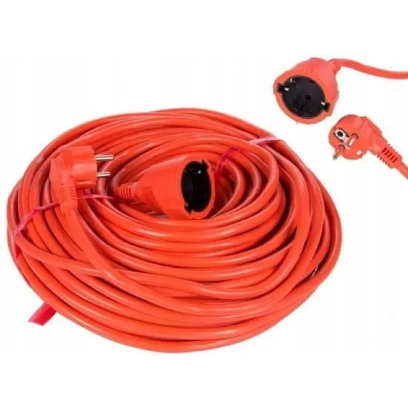 Alargador enrollable VERTEX PZO20M 20 m 3x2,5 mm naranja