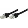 Tecline - Cable de red - RJ-45 (M) a RJ-45 (M) - 1,5 m - S/UTP - CAT 5e - Protección de pestaña - Negro (719015S)