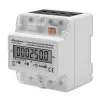 Medidor de energía electrónico trifásico QOLTEC 50900 400V LCD 4P
