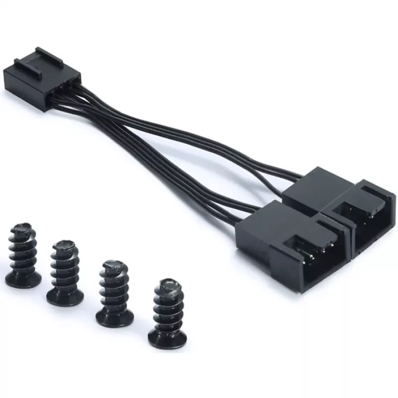 Fractal Design Venturi HP-12 PWM ventilador de caja 120 mm – negro
