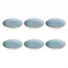 Platos de sopa Rose&Tulipani Concerto Fuse Azzurro set de 6 uds., 21 cm de diámetro