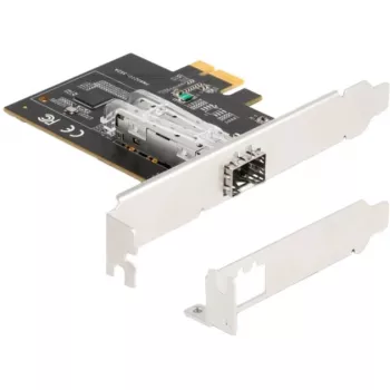 Tarjeta de red PCI Express x1 DeLOCK 88318, 1 x SFP Gigabit LAN