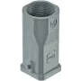 Carcasa de conector Harting 19200031445 carcasa de protección de una pieza para conectores industriales