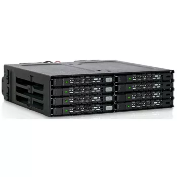 ICY DOCK - ToughArmor - MB998IP-B - módulo backplane de 8 bahías para SSD y HDD SAS/SATA de 2,5 (7 mm)