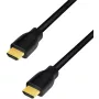 LogiLink CH0100 cable HDMI Premium High Speed con Ethernet, HDMI 2.0 tipo A macho–macho, 4K 60 Hz, 18 Gbit/s, 1 m, negro