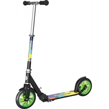 Patinete clásico Razor A5 Lux Light-Up — chasis de aluminio, ruedas de PU de 20 cm, plegable, carga máx. 100 kg