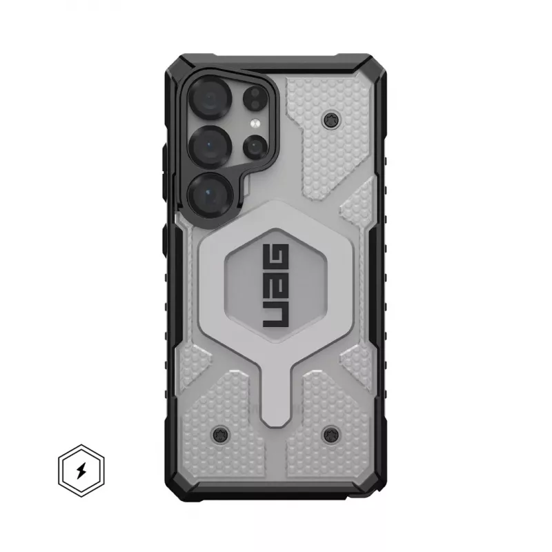 Urban Armor Gear Pathfinder Clear Funda para móvil 17,3 cm (6.8) Funda Negra, Plata