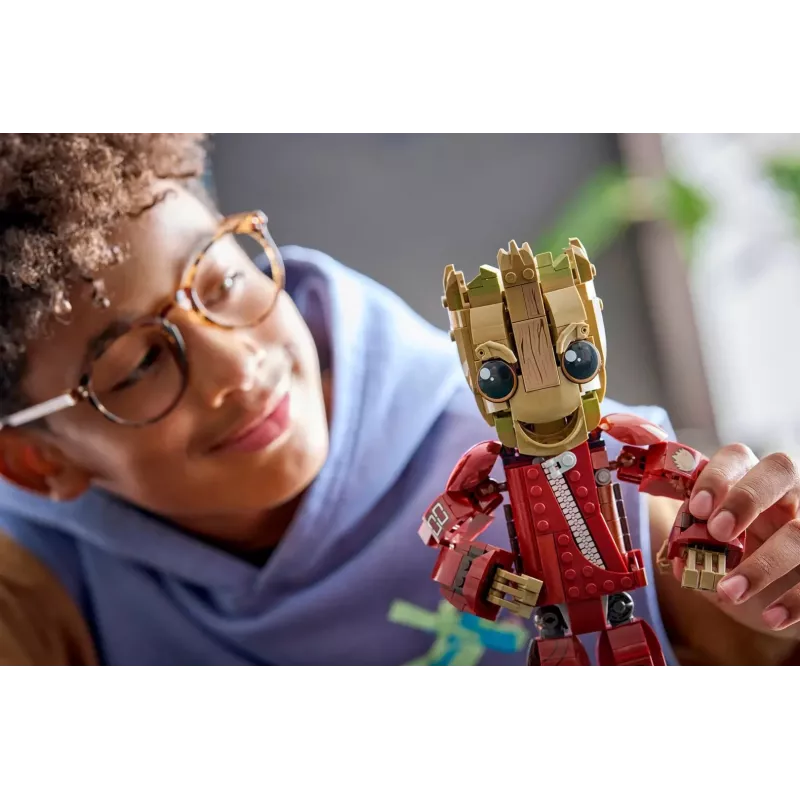 LEGO MARVEL 76341 Groot con traje de Ravager