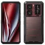 Oukitel WP300 smartphone 5G, 6,8 pulgadas, 12 GB de RAM, 512 GB, 16000 mAh, IP69K, Android 15, rojo