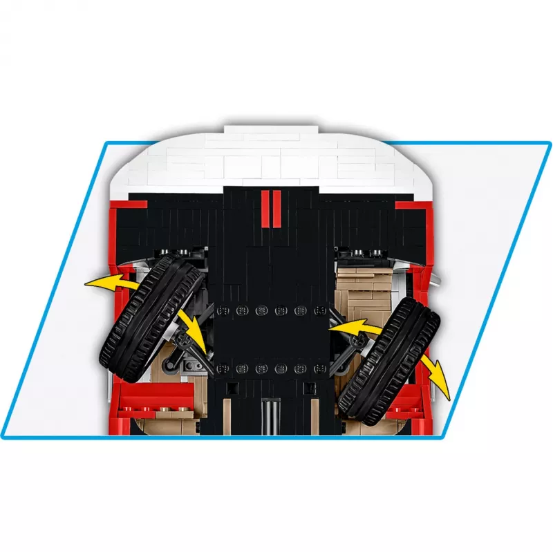 Cobi Cars Escala 1:12 Volkswagen T2a Camper Van Executive Edition Maqueta, escala 1:12