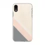 Funda para smartphone man and wood para iPhone XR – traje rosa con detalles negros