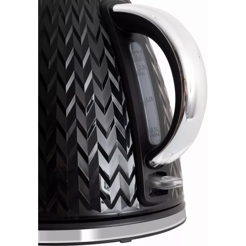 ELDOM NELA hervidor de agua, capacidad 1,7 l, potencia 2000 W, negro