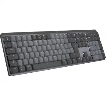 Teclado inalámbrico iluminado de rendimiento Logitech MX Mechanical - GRAPHITE - (DE) - CLICKY