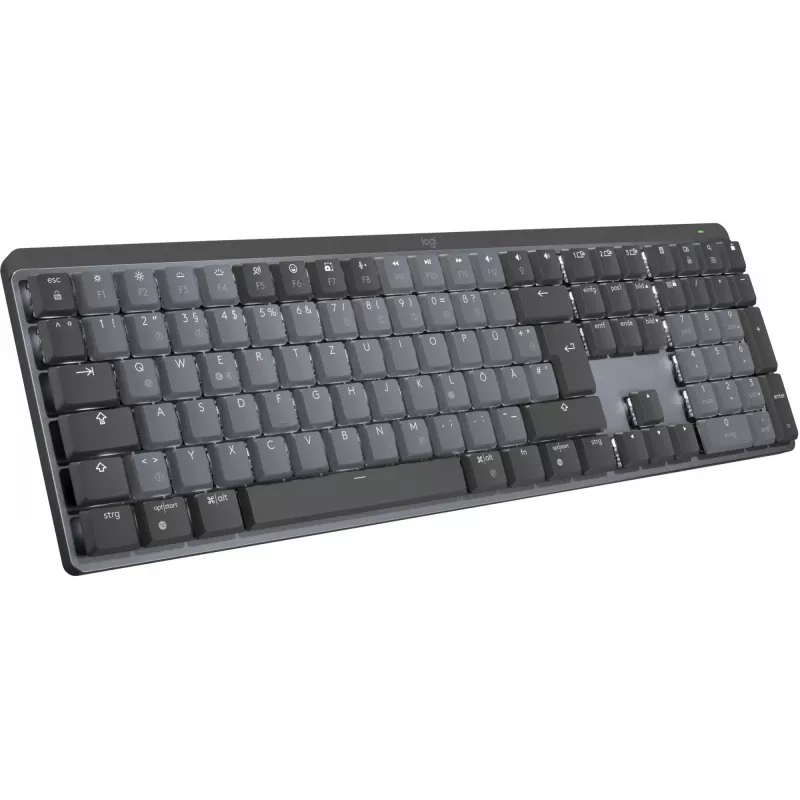 Teclado inalámbrico iluminado de rendimiento Logitech MX Mechanical - GRAPHITE - (DE) - CLICKY