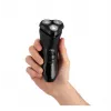 Afeitadora rotatoria Remington R3600 negra a pilas 40 min