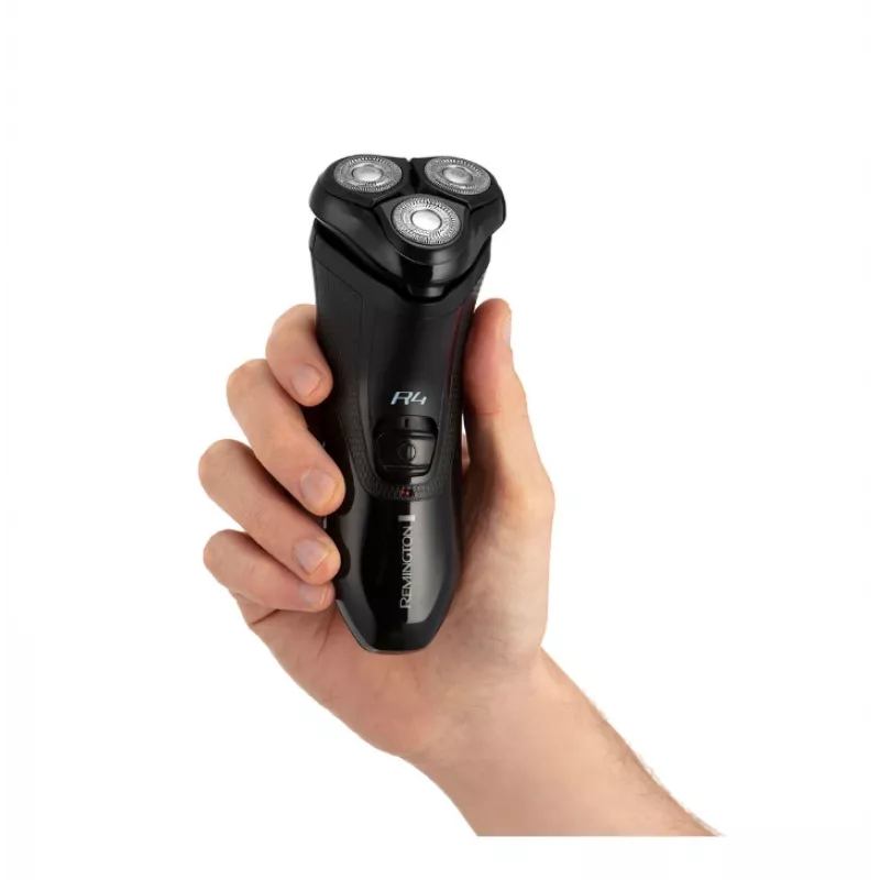Afeitadora rotatoria Remington R3600 negra a pilas 40 min