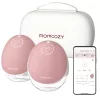 Momcozy M9 sacaleches eléctrico doble rojo, 150ml