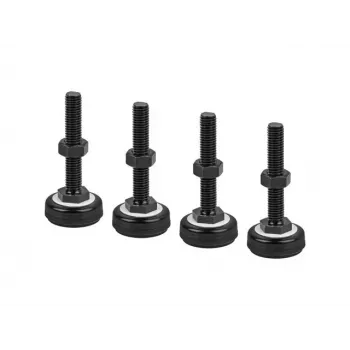 Set de patas niveladoras LANBERG AK-1602-B M10 regulables en altura resistentes