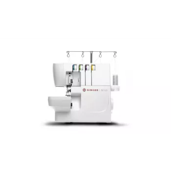 Máquina de coser overlock SINGER S0105 eléctrica blanca