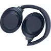 Auriculares Sony WH1000XM4L.CE7, circumaurales, con cable e inalámbricos (Bluetooth, USB-C), azul, diadema