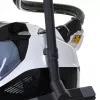 SV 7, limpiador de vapor de cilindro, 0,5 l, negro, gris, blanco, botones, fijo, 50 cm