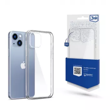 Funda para móvil 3MK Clear Case iPhone 15 diseño transparente