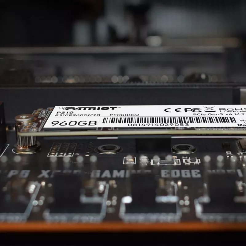 Patriot P310 960 GB M.2 2280 NVMe unidad SSD, PCIe 3.0 x4