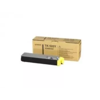 KYOCERA TK-520Y cartucho de tóner 1 ud. original amarillo