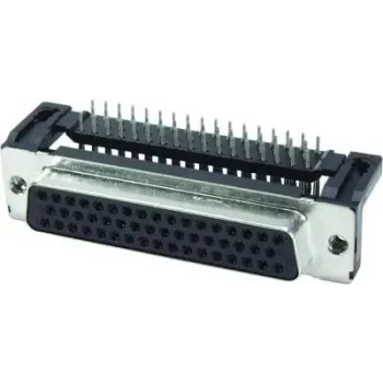Conector de cable Harting 09 66 512 6601 negro plata acero aleación de cobre