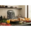 Sandwichera Promis STP 25 XXL, 4 tostadas, 1400 W, negro